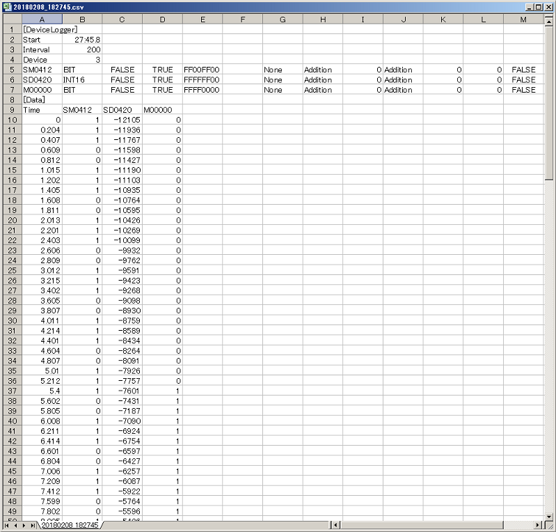 PLC Device Logger